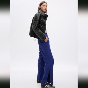 GAPFIT ACTIVEWEARGapFit Snap-Hem Fleece-Lined Sweatpants A3